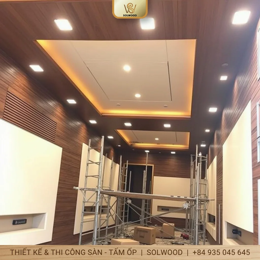 sàn nhựa hèm khóa vân thảm tam kỳ - hình 2