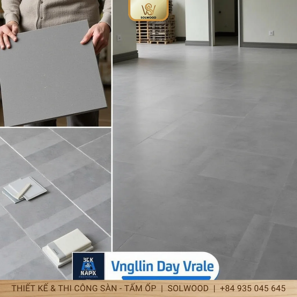 sàn nhựa vân gỗ có keo huế - hình 1
