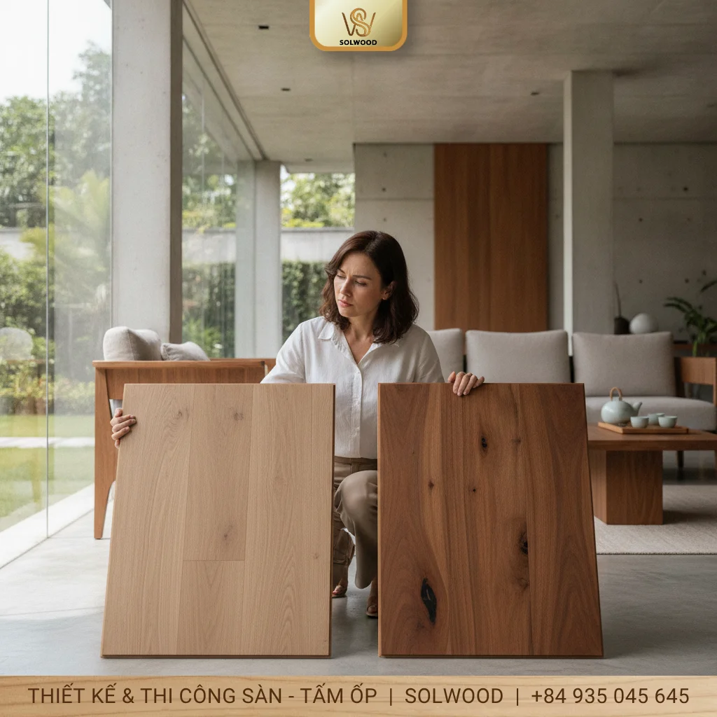 So sánh sàn gỗ công nghiệp và sàn gỗ tự nhiên - hình 3
