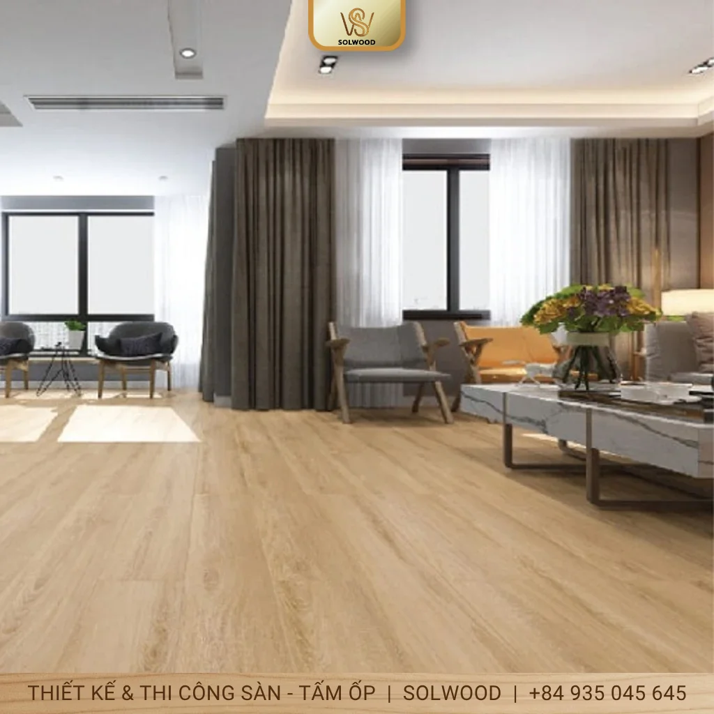 tấm dán sàn nhựa giả vân gỗ hội an - hình 2