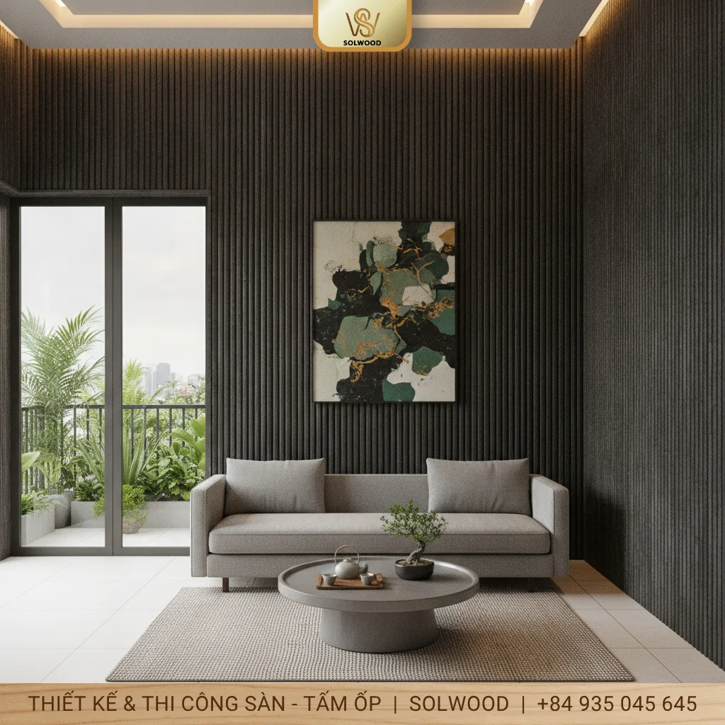 Tấm ốp than tre phù hợp không gian nào? - hình 2