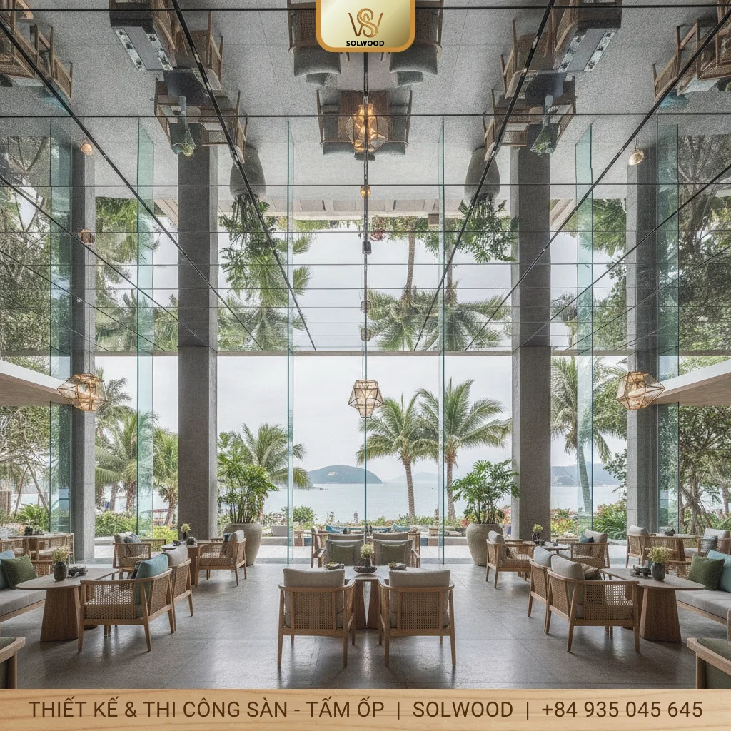 tấm ốp trần gương quy nhơn - hình 2