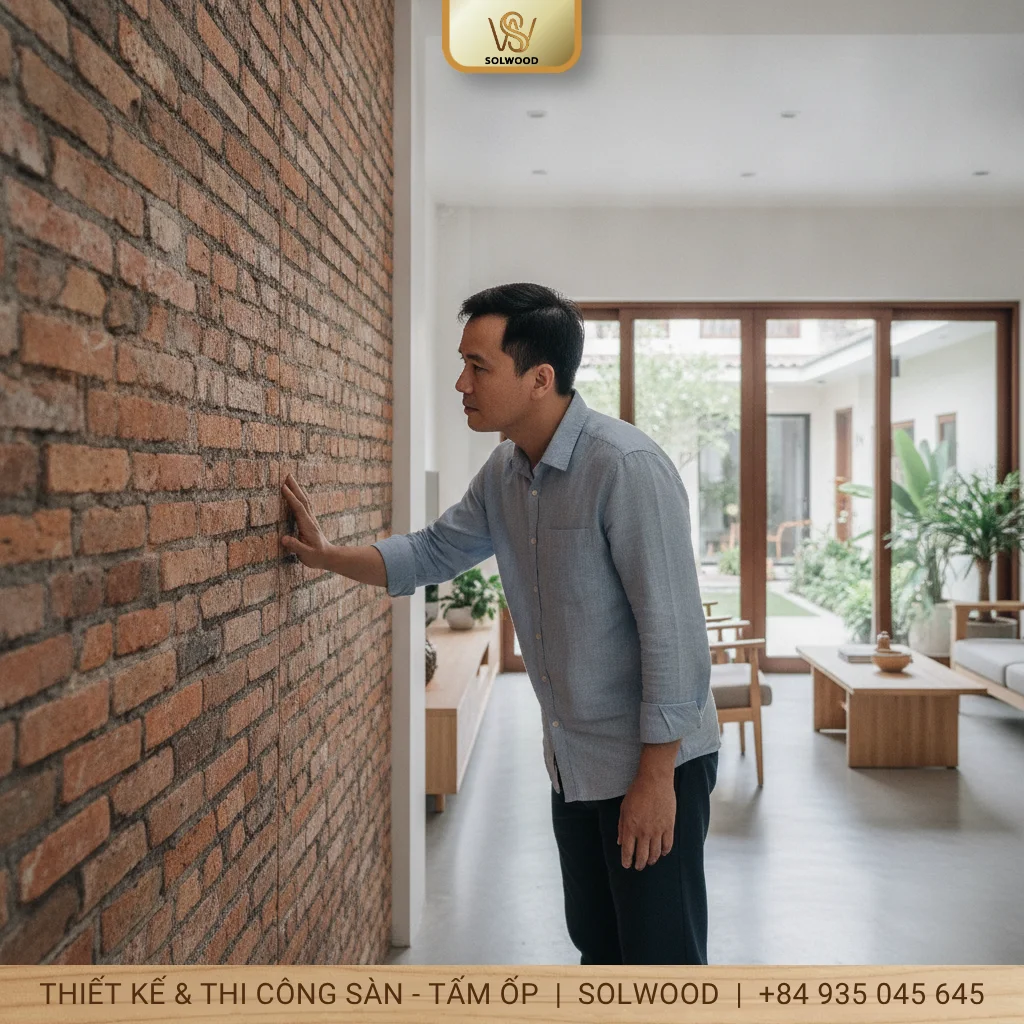 tấm panel ốp tường giả gạch huế - hình 3