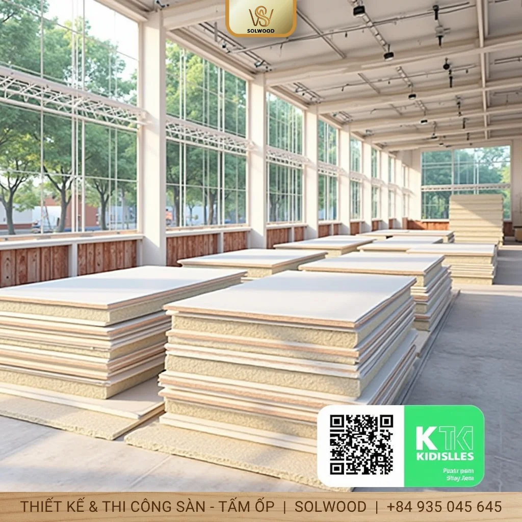 tấm panel ốp tường giả gỗ huế - hình 2