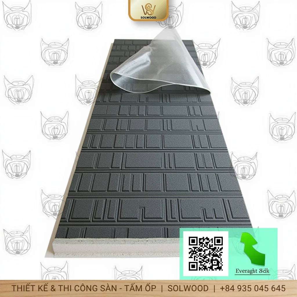 tấm panel ốp tường trang trí hội an - hình 2