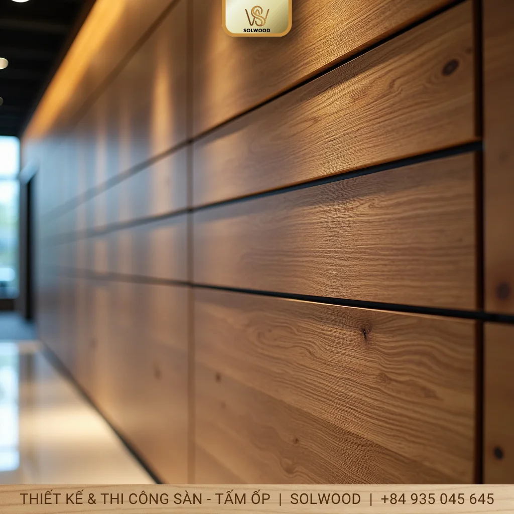 tấm panel ốp tường vân gỗ đà nẵng - hình 1
