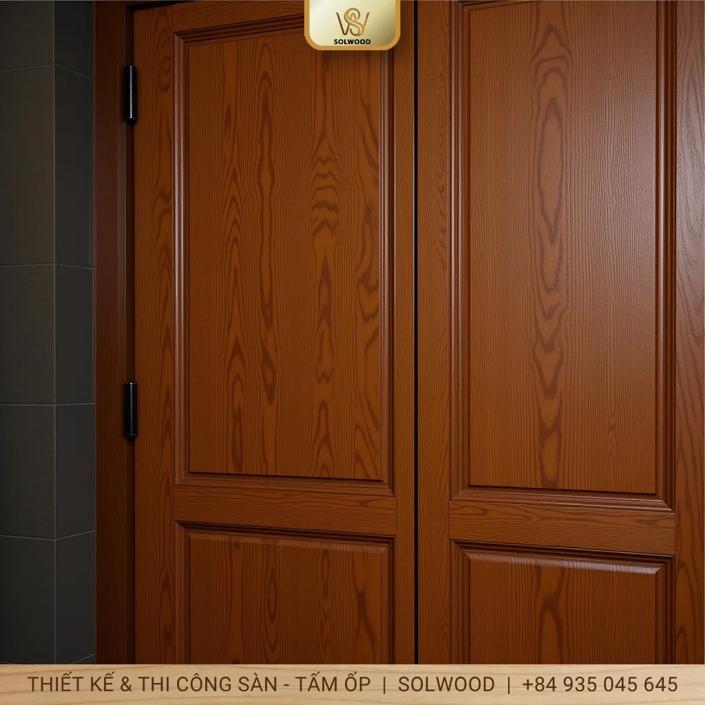 tấm panel ốp tường vân gỗ hội an - hình 2