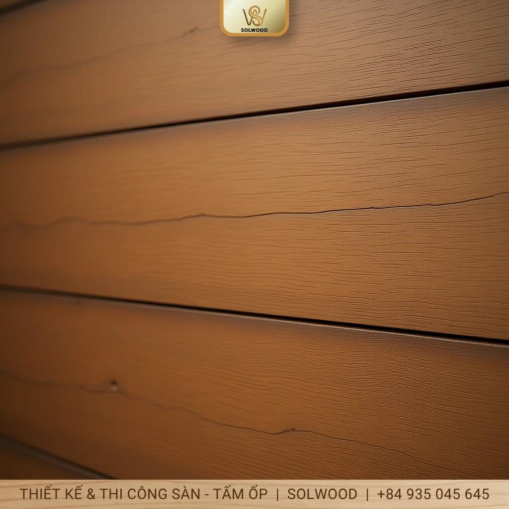 tấm panel ốp tường vân gỗ tam kỳ - hình 2