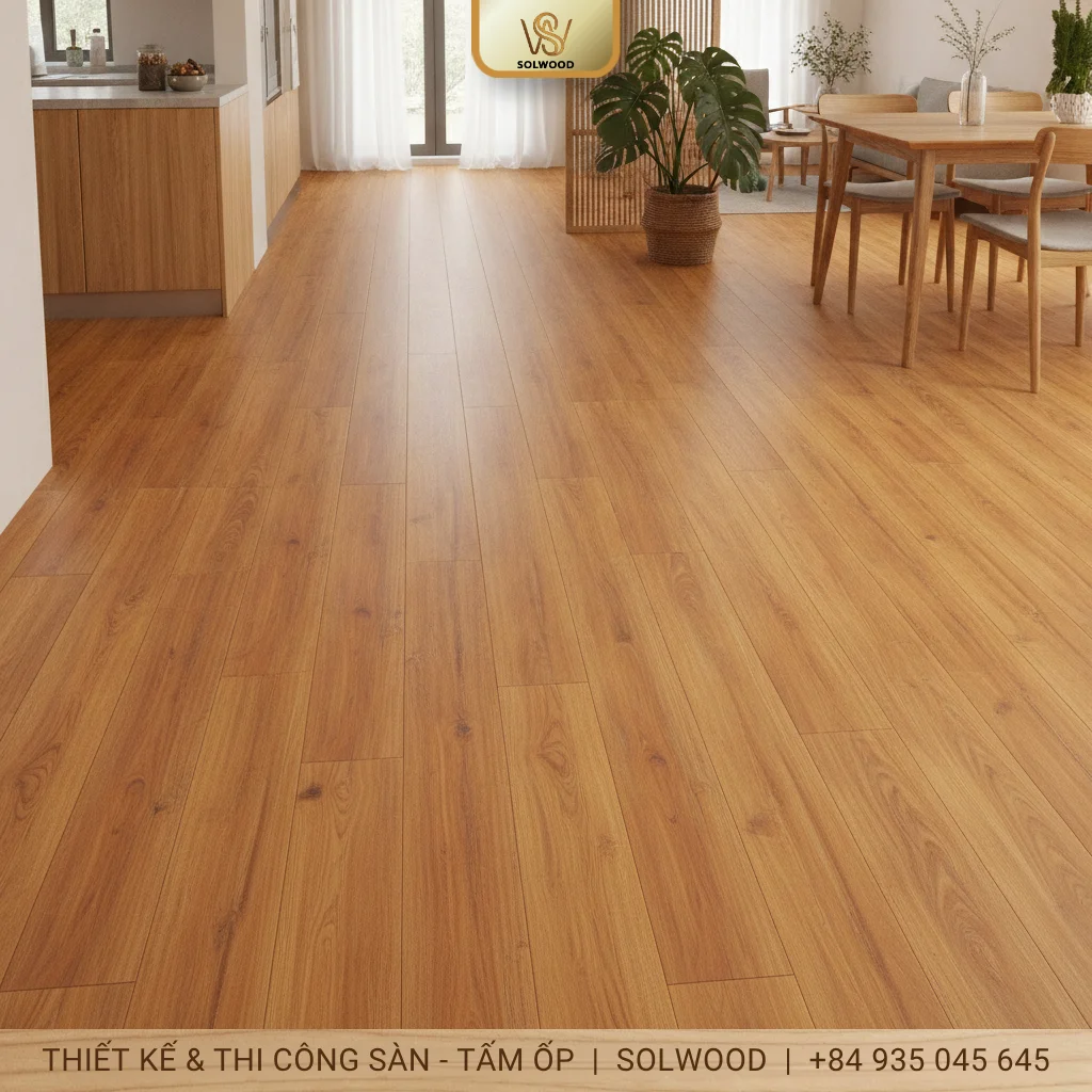 Tuổi thọ sàn nhựa giả gỗ dán keo - hình 3