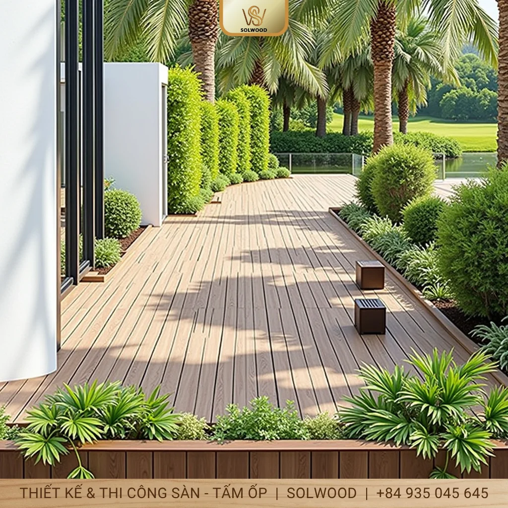 ván sàn nhựa giả gỗ ngoài trời tam kỳ - hình 3